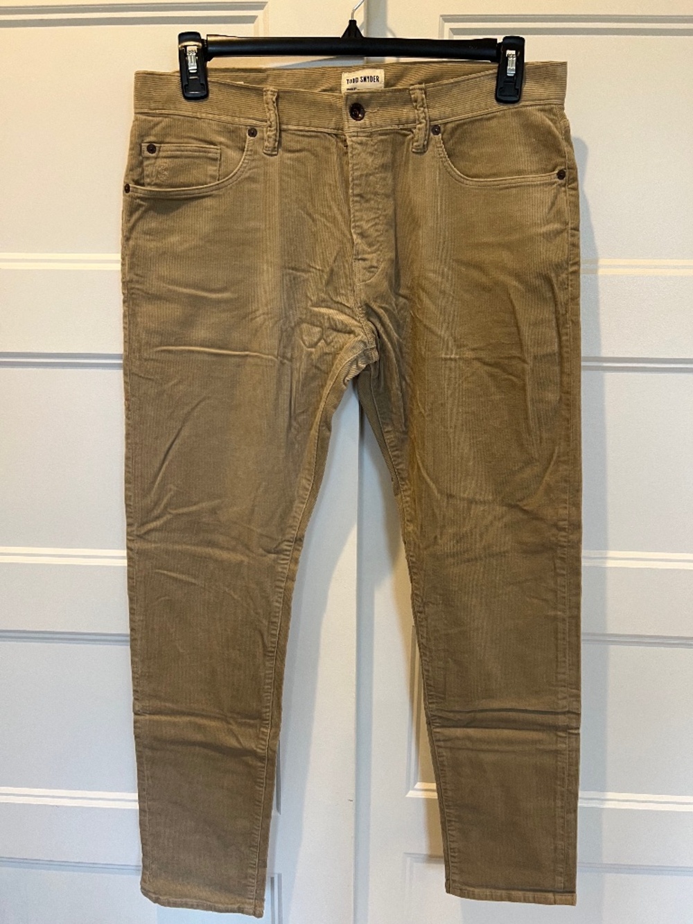 Todd Snyder Slim Fit Corduroy Pants - 33 x 32
